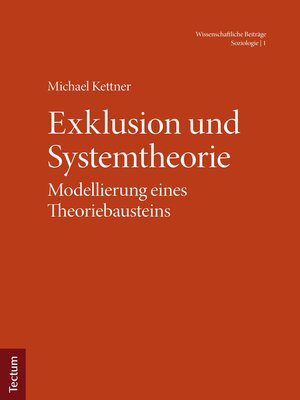 cover image of Exklusion und Systemtheorie